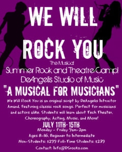 We will rock you poster